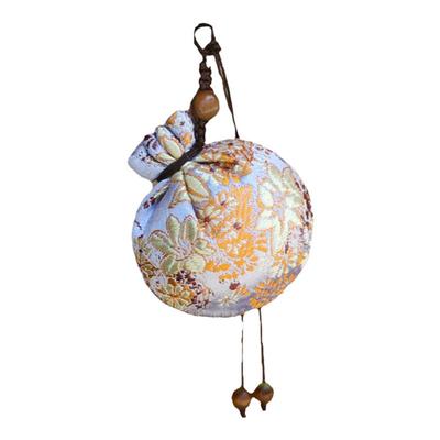 国风东方香囊香包锦缎球形空袋可打开挂件随身福袋汉服旗袍压襟