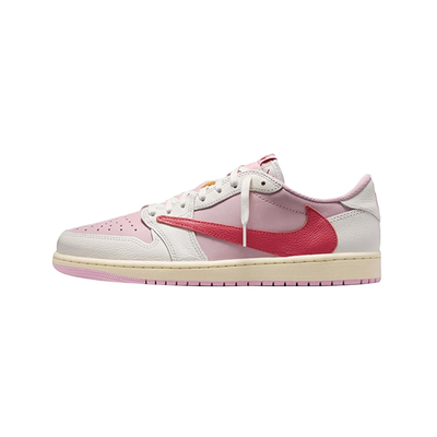 AJ1粉色TS联名倒钩低帮篮球鞋