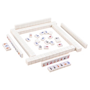 以色列麻将Rummikub拉密数字牌卡牌儿童益智逻辑思维训练益智桌游