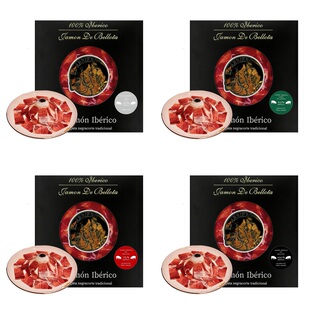 西班牙伊比利亚火腿5J白标绿标红标黑标生吃火腿黑猪后腿即食切片