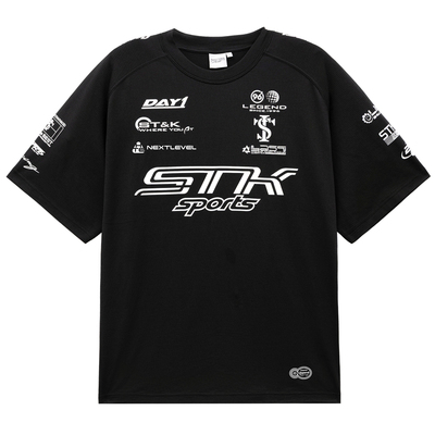 STK SmallTownKid F1方程式赛车运动短袖T恤竞速美学风运动TEE