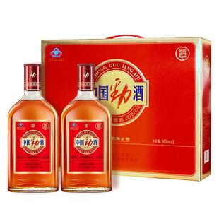 【劲牌官方专卖店】35度中国劲酒500ml/600mlx2瓶手提礼盒送礼