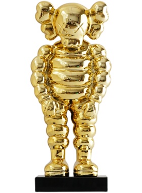 轻奢风暴力熊公仔装置雕塑摆件