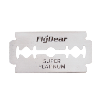 吉列超级蓝剃须刀片手动男士刮胡刀片不锈钢双面刀片老式刮脸刀片