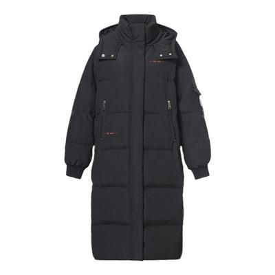 特大码长款过膝东北极寒羽绒服女