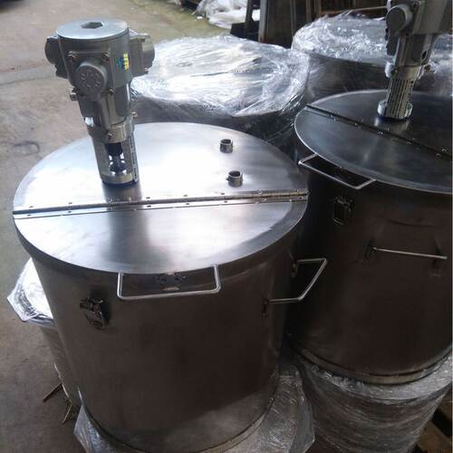GANGONG/赣工20L不锈钢防爆油漆气动搅拌桶涂料液体化工搅拌罐/釜