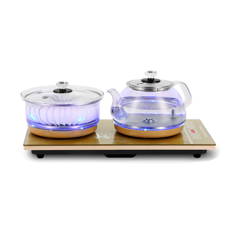 全自动底上水玻璃烧水壶消毒茶炉