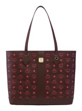 【2026新品】MCM LIZ Visetos中号购物袋子母包托特女包