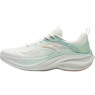 安踏叶子5运动鞋女跑鞋冬季新款轻便软底增高透气休闲女款跑步鞋