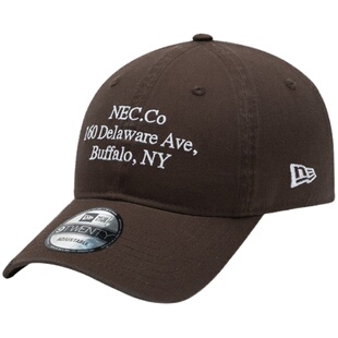 韩国专柜正品NEW ERA帽子纽亦华男女棒球帽软顶刺绣休闲MLB鸭舌帽