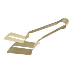 美式复古金色西餐汉堡夹牛排夹不锈钢多功能夹自助餐夹子烤肉夹子