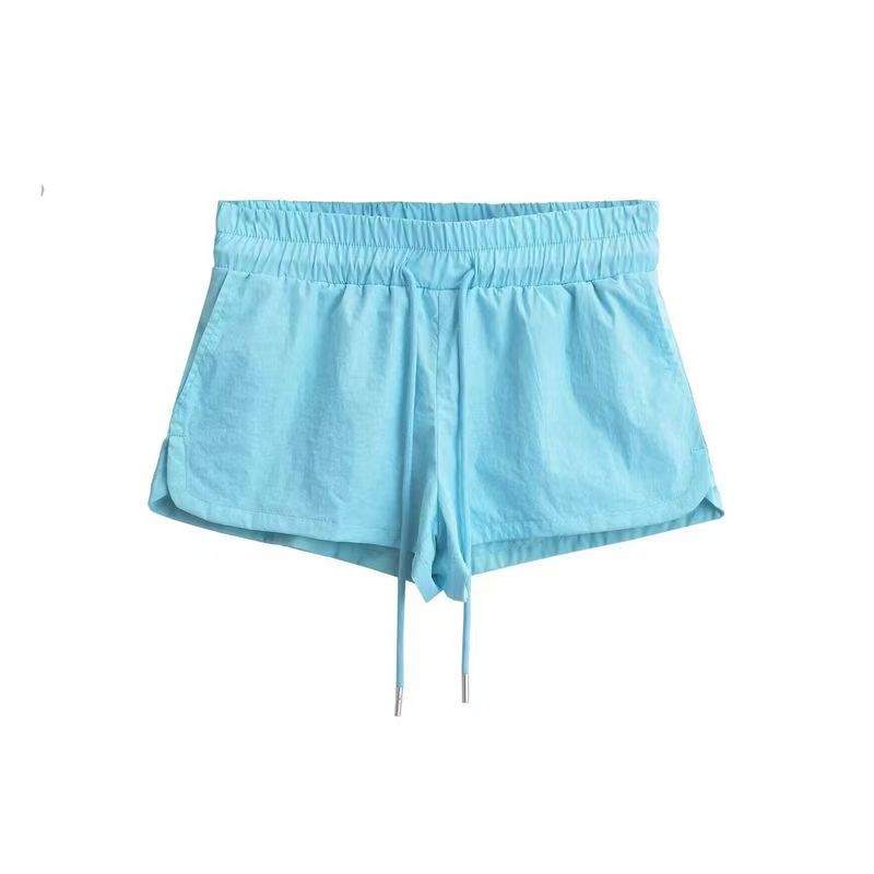 夏季女速干宽松显瘦抽绳短裤