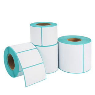 三防热敏标签纸40*60 20 30 50 70 80 90 100x100E邮宝不干胶条码打印纸防水电子秤纸超市奶茶价格贴纸定制