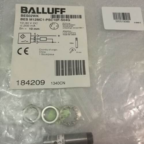议价巴鲁夫BALLUFF全新原装 BES02WK BES M12MC1-PSC10F-S04G现货
