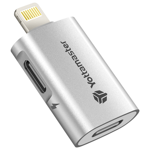 尤达大师lightning转typec转接头适用苹果手机8-14支持iphone充电OTG转换器数据传输ipad平板电脑公转母