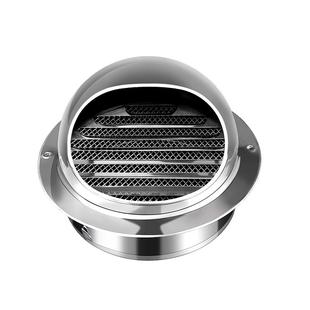 不锈钢风帽外墙出风口油烟机防风罩室外卫生间排气管防鸟防雨罩