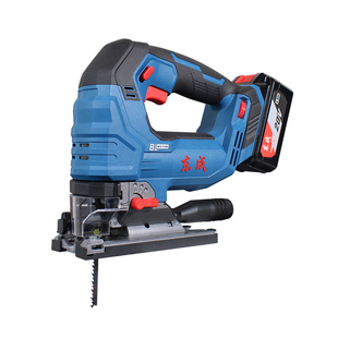 东成无刷曲线锯锂电木工切割机DCMQ85充电式多功能手提拉花锯东城