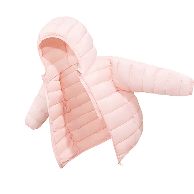 史努比儿童轻薄羽绒服女童棉服