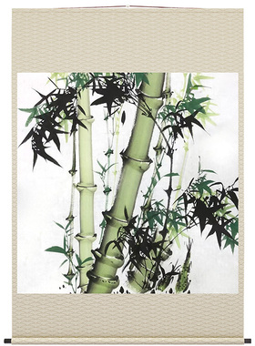 手绘新品竹子图《高风亮节》名家水墨竹子画竹子古风水墨竹子挂画