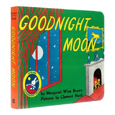 进口英文版原版晚安月亮