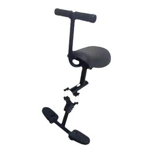 折叠电动车儿童座椅代驾车自行车前置单车横梁大童小孩横梁坐椅凳