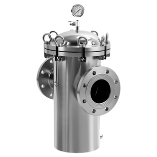 不锈钢篮式过滤器304蓝氏提蓝式过滤器毛发收集器工业管道除污器