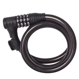 新款GIANT捷安特车锁山地自行车防盗锁4位密码钢缆锁单车骑行装备