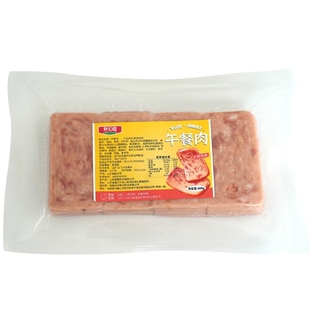 午餐肉商用批发半成品大块餐饮店摆摊火锅麻辣烫烧烤三明治火腿片