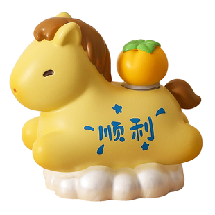 可爱生肖马小摆件办公桌面玄学招财装饰品工位解压治愈系生日礼物