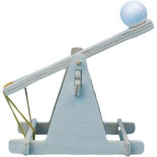 木制投石架科技小制作小发明diy投球材料古代投石车攻城投石机