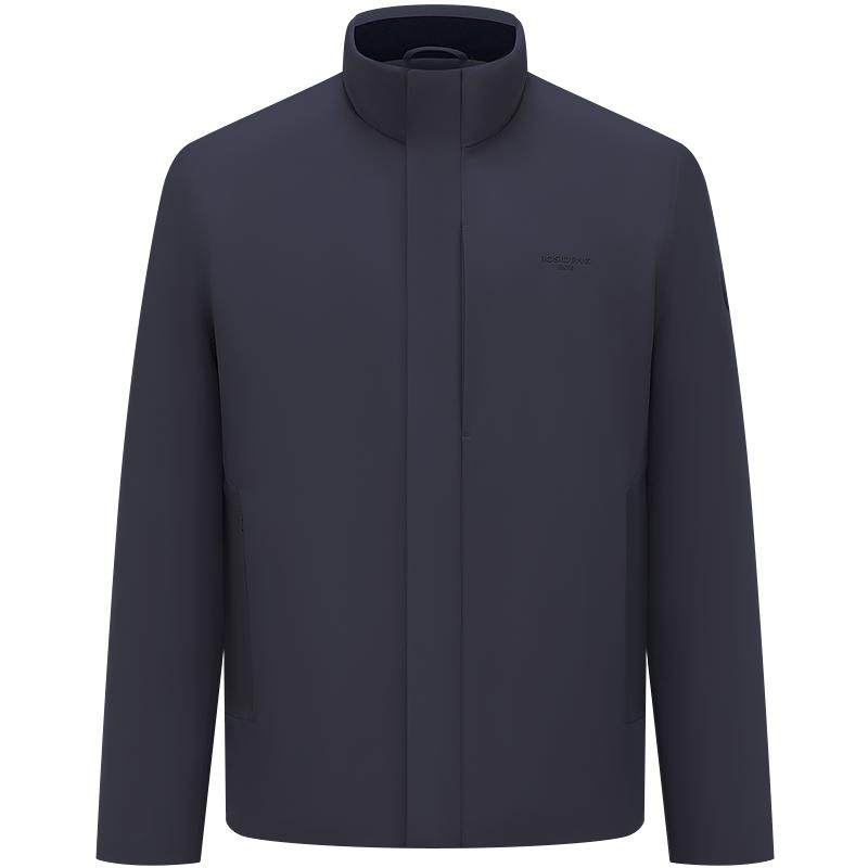 【90鹅绒】波司登新款羽绒服男短款商务立领夹克保暖外套送爸爸