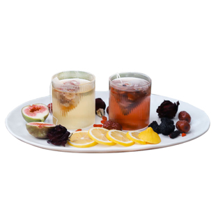 于洛先生的早C晚A玫瑰红枣桑葚黑枸杞柠檬无花果养生水果冷泡茶包