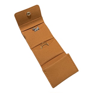 便携首饰袋家用升级款加宽分格首饰盒戒指收纳盒外出旅行耳钉包