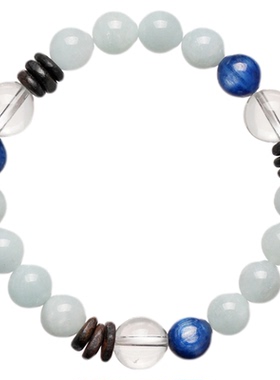 XISHI「宛之」海蓝宝蓝晶石手串