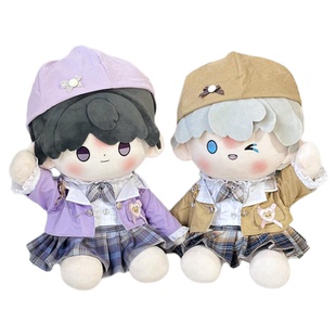 40cm娃衣美式JK制服套装棉花娃娃娃衣一番赏毛绒玩偶衣服外穿礼物