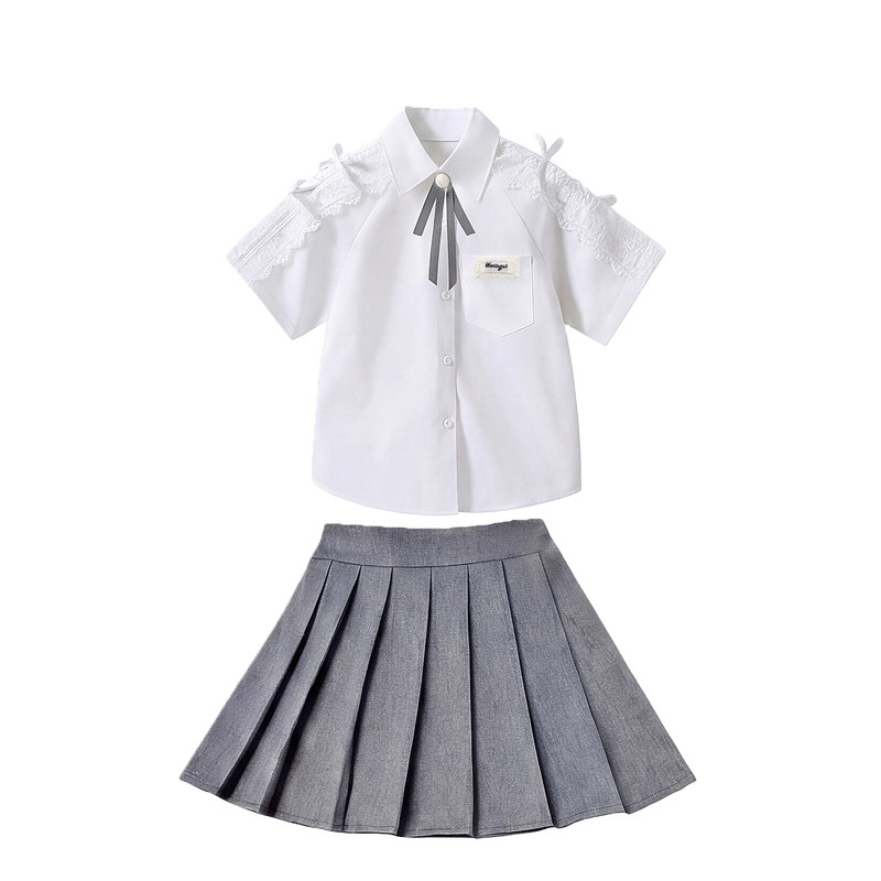 六一儿童节表演服夏季JK制服班服校服园服合唱毕业照学院风演出服