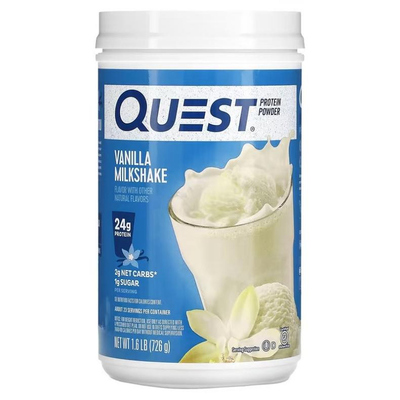 Quest Nutrition蛋白质粉咸焦糖天然香料肌肉耐力肌力帮助蛋白质