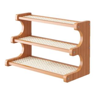 梯形置物架绿植飘窗阳台花架沥水多层收纳架阶梯式杯架桌面展示架