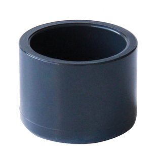 台湾三厘PVC管帽U-PVC化工管帽国标给水配件管件管堵头闷头盖包邮