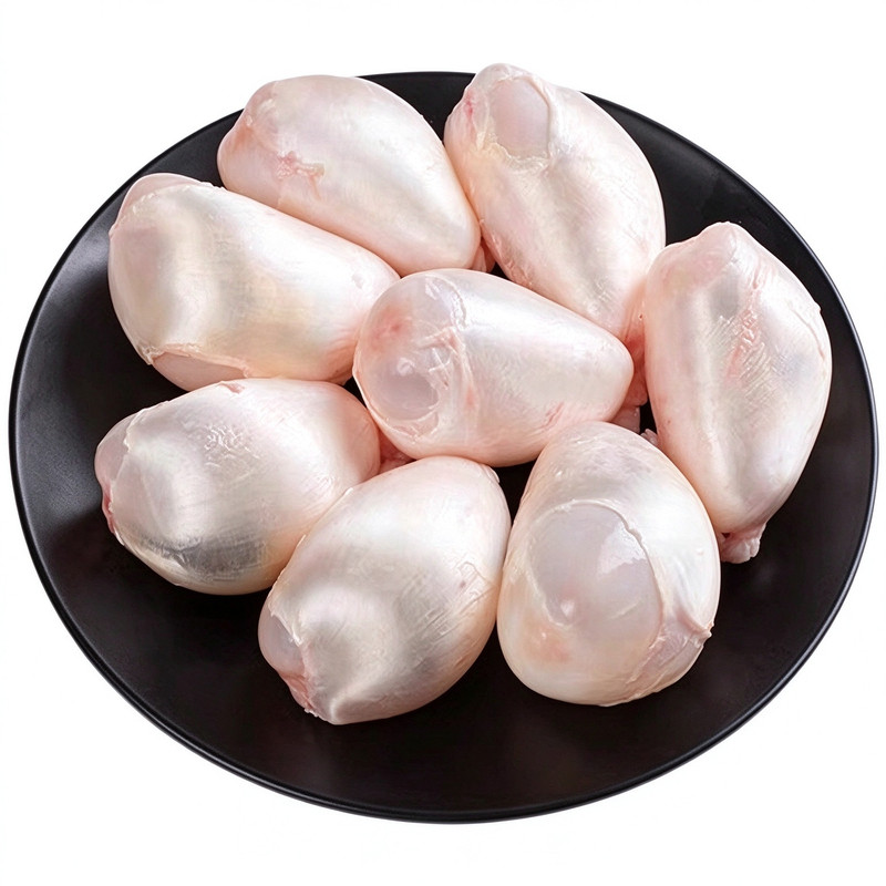 新鲜鱼泡鱼肚鲢鱼泡活杀白花鲢鱼鳔鱼籽花胶鱼胶冷冻生鲜食材商用