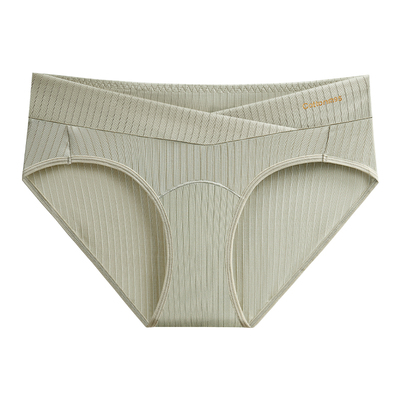 邑然低腰孕妇内裤U型托腹