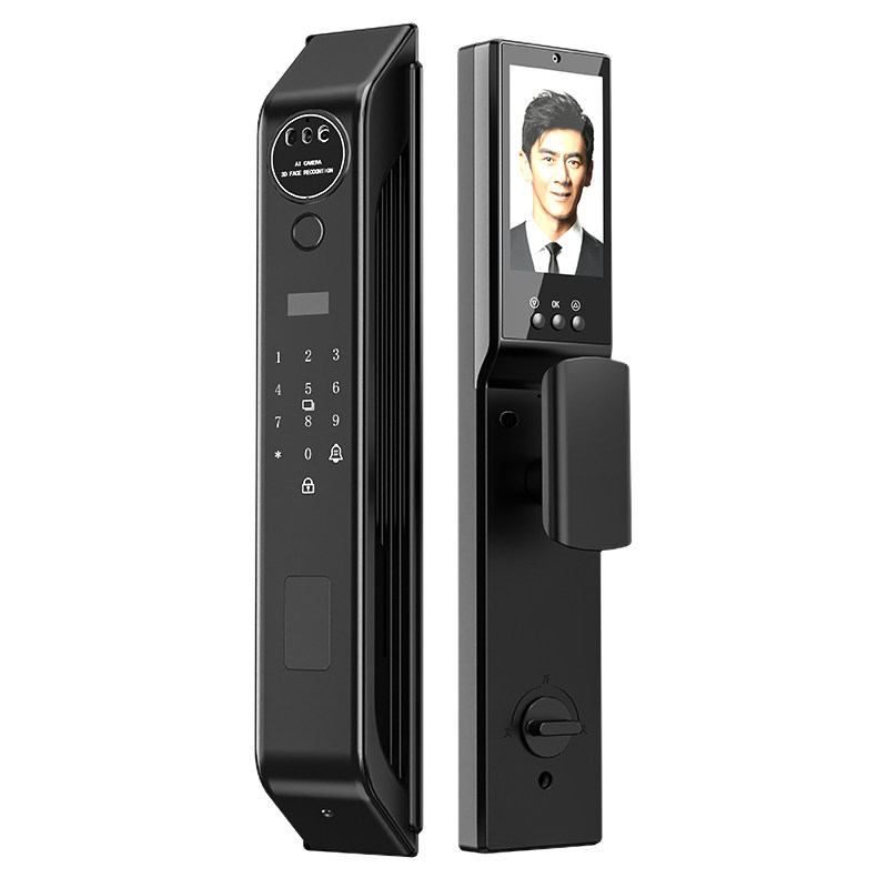 智能锁3D人脸识别全自动指纹锁