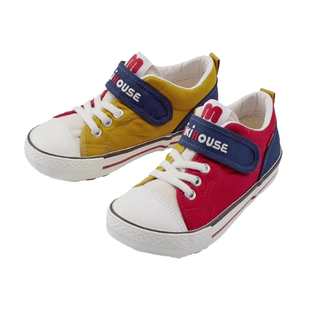 MIKIHOUSE日本制学步鞋抗菌刺绣宝宝鞋子秋婴儿鞋婴幼儿室内童鞋