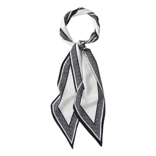 细窄丝巾小长条领巾女百搭发带冬季搭配衬衫大衣领巾围巾防风护颈