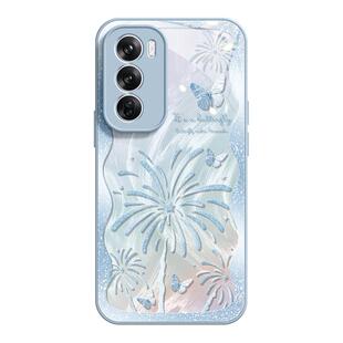 适用opporeno13手机壳女款reno12pro+保护套11全包9pro硅胶8防摔reno7se高级oppo软壳6por玻璃烟花10好看外壳