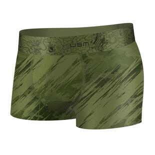 USM新品 高端超柔高弹男士内裤 个性时尚迷彩国潮男内裤 吸汗速干