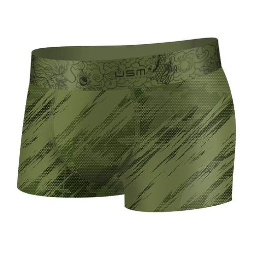 USM新品 高端超柔高弹男士内裤 个性时尚迷彩国潮男内裤 吸汗速干