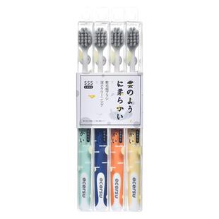 牙刷软毛抑菌小头情侣男士女士专用成人家庭装家用排行榜第一名超