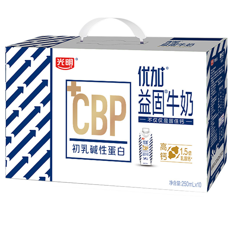 光明益固牛奶整箱骨力配方