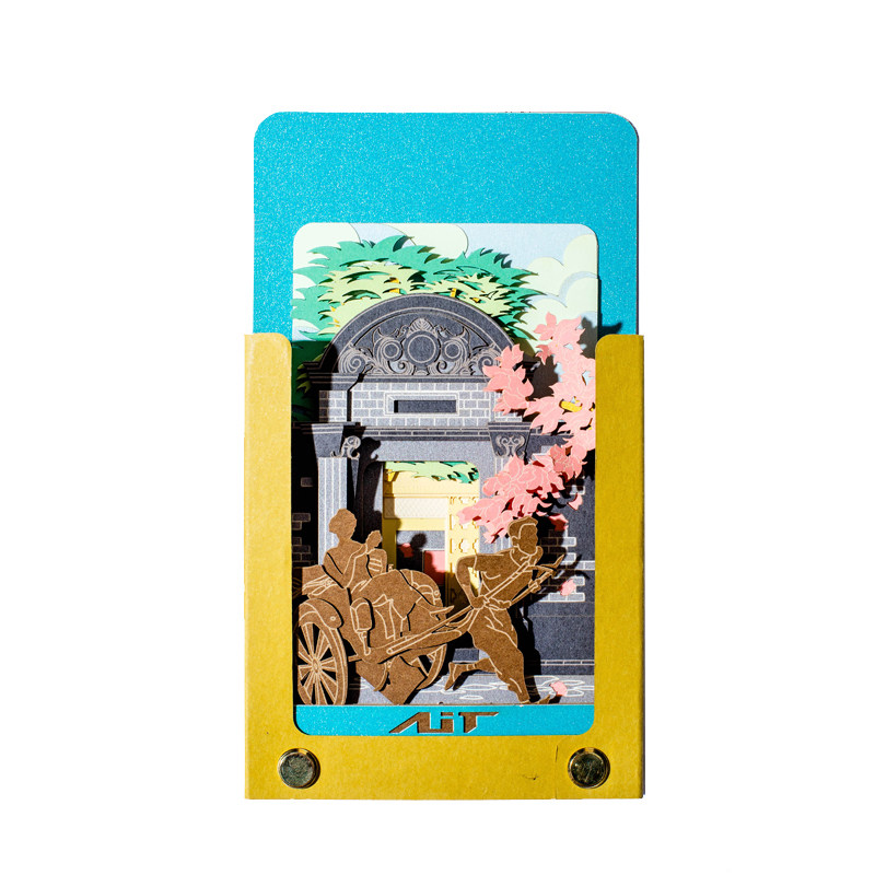 上海文创石库门礼物3D立体便签